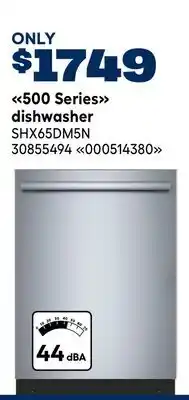 RONA 500 Series dishwasher offer
