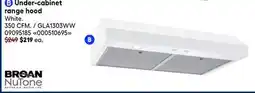 RONA BROAN NuTone Under-cabinet range hood offer