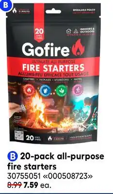 RONA 20-pack all-purpose fire starters offer