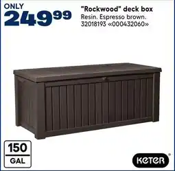 RONA Rockwood deck box offer