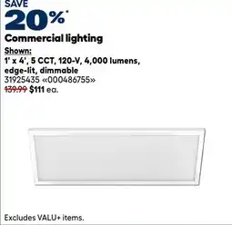 RONA Commercial lighting offer