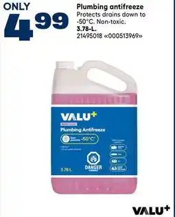 RONA Plumbing antifreeze offer