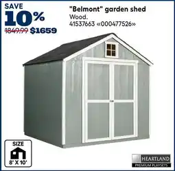 RONA Belmont garden shed offer