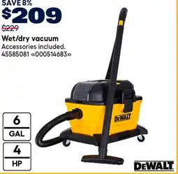 RONA DEWALT Wet/dry vacuum offer