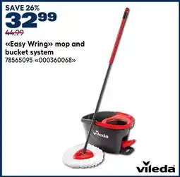 RONA Easy Wring mop and bucket system offer
