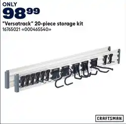 RONA Versatrack 20-piece storage kit offer