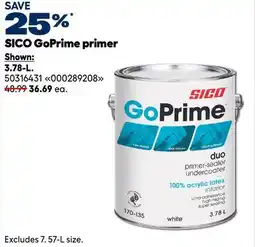 RONA SICO 3.78-L. GoPrime primer offer