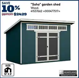 RONA Soho garden shed offer
