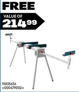 RONA Bosch 16.5-in W x 50-in L Metal Folding-Leg Mitre Saw Stand for 8.5/10/12-in Mitre Saws offer