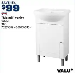 RONA Malmö vanity offer