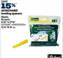 RONA Richard 96-pack, 3/16 to 7/16 offer