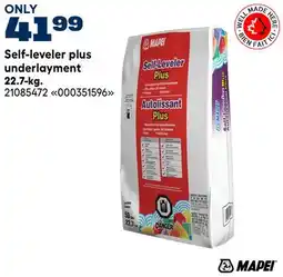 RONA Self-leveler plus underlayment offer