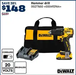 RONA DEWALT Hammer drill offer