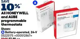 RONA All HONEYWELL and AUBE programmable thermostats offer