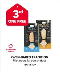 Mondou OVEN-BAKED TRADITION Fillet treats for cats or dogs offer