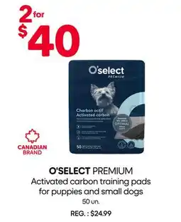 Mondou O'SELECT PREMIUM Activated carbon training pads for puppies and small dogs offer