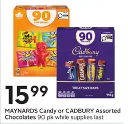 Sobeys Candy or Assorted Chocolates offer