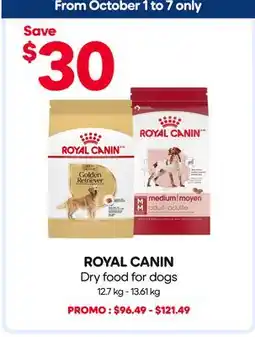 Mondou ROYAL CANIN Dry food for dogs offer