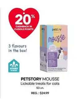 Mondou PETSTORY MOUSSE Lickable treats for cats offer