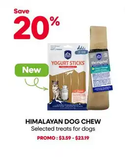 Mondou HIMALAYAN DOG CHEW Selected treats for dogs offer