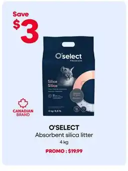 Mondou O'SELECT Absorbent silica litter offer