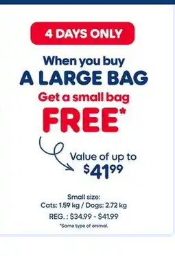 Mondou A LARGE BAG offer