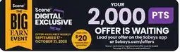 Sobeys Sobeys West/ ON/ ATL offer