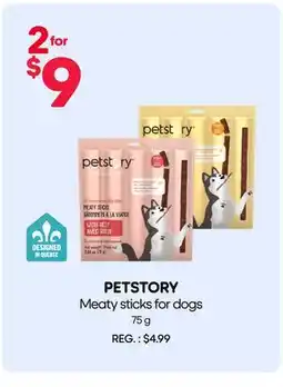 Mondou PETSTORY Meaty sticks for dogs offer