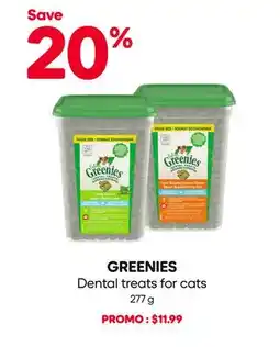 Mondou GREENIES Dental treats for cats offer
