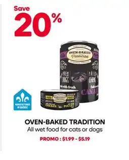 Mondou OVEN-BAKED TRADITION All wet food for cats or dogs offer