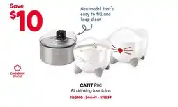 Mondou CATIT PIXI All drinking fountains offer