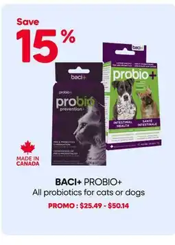Mondou BACI+ PROBIO+ All probiotics for cats or dogs offer
