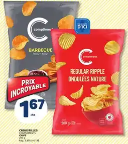 Marché Bonichoix CROUSTILLES COMPLIMENTS CHIPS offer