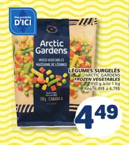 Marché Bonichoix ARCTIC GARDENS FROZEN VEGETABLES offer