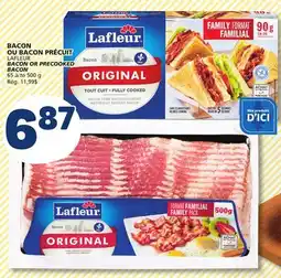 Marché Bonichoix LAFLEUR BACON OR PRECOOKED BACON offer