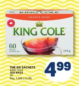 Marché Bonichoix KING COLE TEA BAGS offer