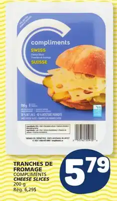 Marché Bonichoix COMPLIMENTS CHEESE SLICES offer