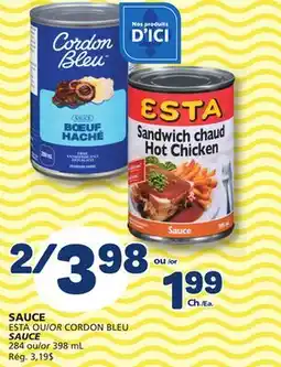 Marché Bonichoix ESTA OR CORDON BLEU offer
