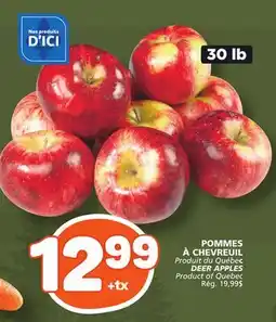 Marché Bonichoix DEER APPLES offer