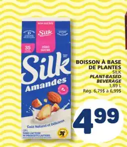 Marché Bonichoix SILK PLANT-BASED BEVERAGE offer