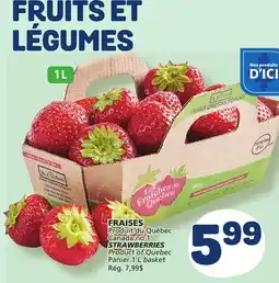 Marché Bonichoix STRAWBERRIES offer