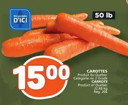 Marché Bonichoix CARROTS offer