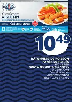 Marché Bonichoix HIGH LINER FROZEN BREADED FISH STICKS offer
