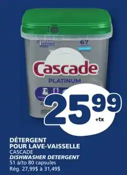 Marché Bonichoix CASCADE DISHWASHER DETERGENT offer