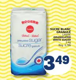 Marché Bonichoix LANTIC GRANULATED WHITE SUGAR offer
