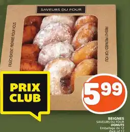 Marché Bonichoix SAVEURS DU FOUR DONUTS offer