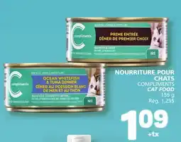 Marché Bonichoix COMPLIMENTS CAT FOOD offer
