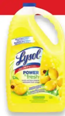Walmart Lysol multi-surface cleaner offer