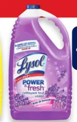 Walmart Lysol multi-surface cleaner offer