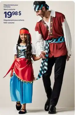Walmart Men's Costume offer